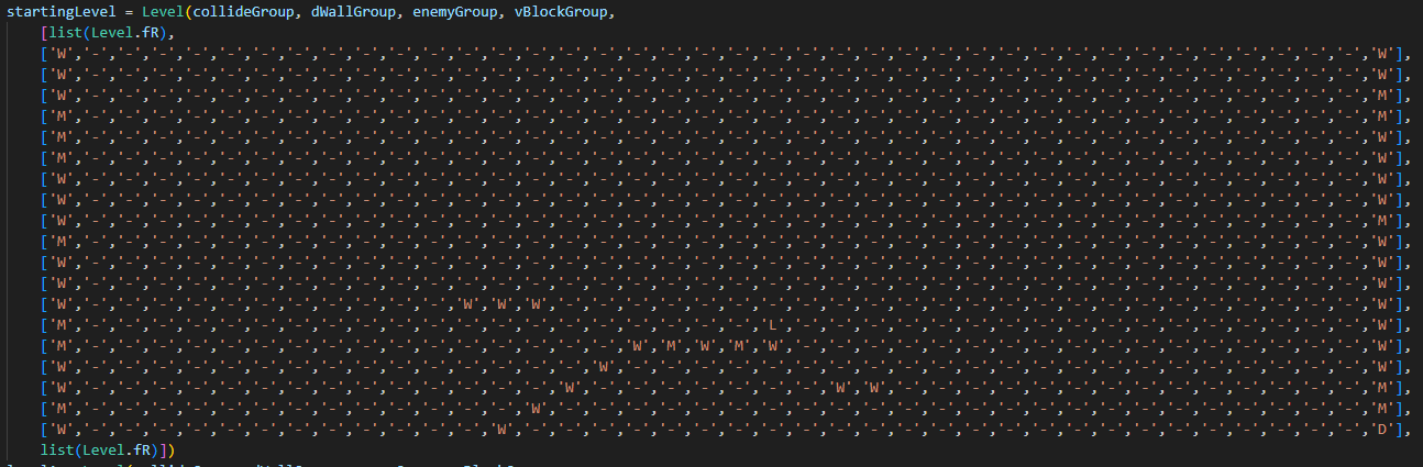 The level editor